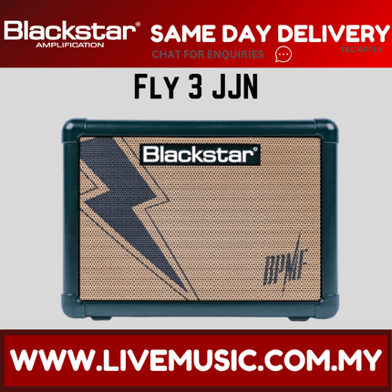 BLACKSTAR FLY 3 JJN JARED JAMES NICHOLS 3W BATTERY MINI AMP ( FLY3JJN / FLY3 JJN )