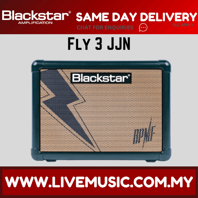 BLACKSTAR FLY 3 JJN JARED JAMES NICHOLS 3W BATTERY MINI AMP ( FLY3JJN / FLY3 JJN )
