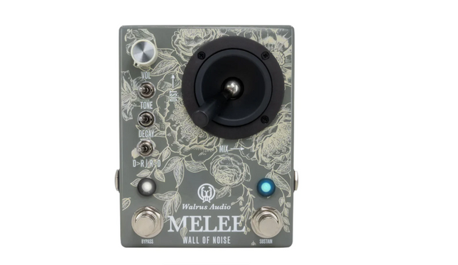 Walrus Audio Melee: Wall of Noise Guitar Effects Pedal, Floral Series 2024