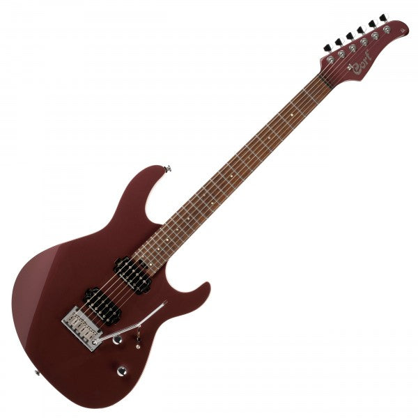 Cort G300 Pro Electric Guitar Roasted Maple Fretboard with Bag - Vivid Burgundy (G300-Pro/G300Pro)