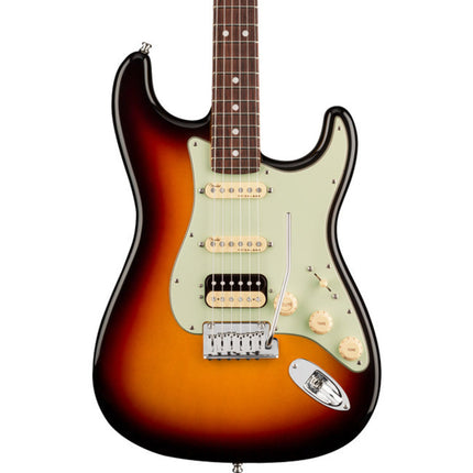 Fender American Ultra HSS Stratocaster Electric Guitar, Rosewood Fretboard with FREE Elite Moulded Case - Ultraburst