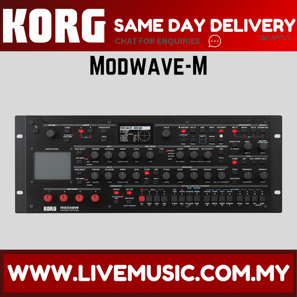 Korg Modwave M Wavetable Desktop Synthesizer Module ( Modwave-M / ModwaveM )
