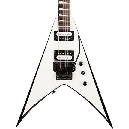 Jackson JS32 King V - JS Series Electric Guitar Amaranth Fretboard - White with Black Bevels (JS-32/JS 32-King V)