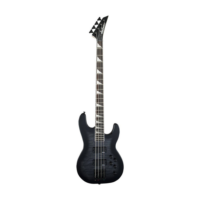 Jackson JS Series Concert Bass JS3Q Guitar, Amaranth Fretboard - Transparent Black Burst (JS3Q / JS 3Q)
