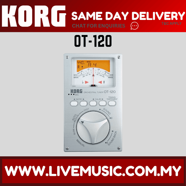 Korg OT-120 Orchestral Tuner ( OT120 / OT120 )