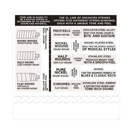 D'Addario EXL140 - Nickel Wound Electric Strings, Light Top/Heavy Bottom (10-52)(DAddario)