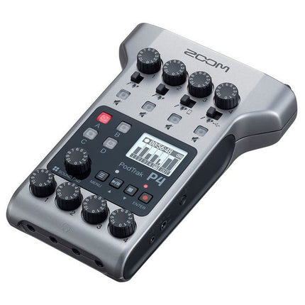 Zoom PodTrak P4 Podcast Recorder (Podtrack/P-4/P 4/Pod Trak)
