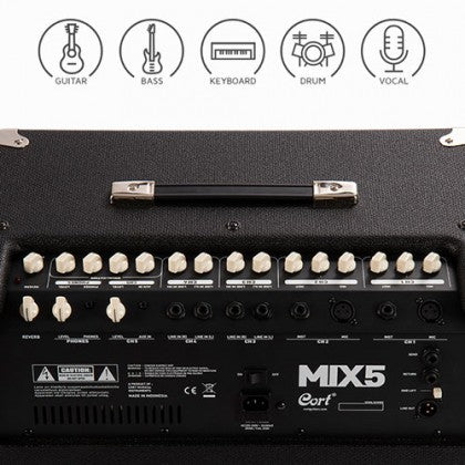 Cort MIX5 Multi-Purpose Guitar Amplifier (Mix-5/Mix 5)