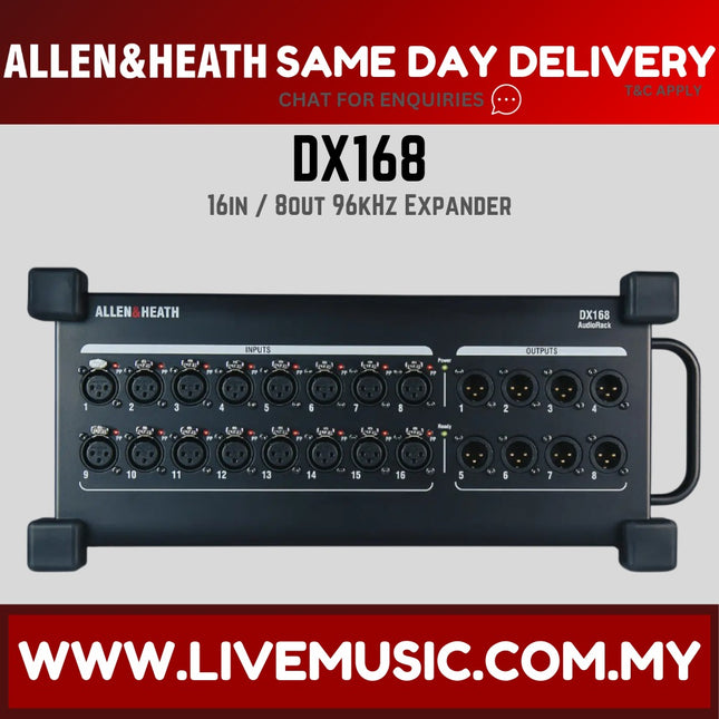 Allen & Heath DX168 Stage Box ( DX-168 / DX 168 )