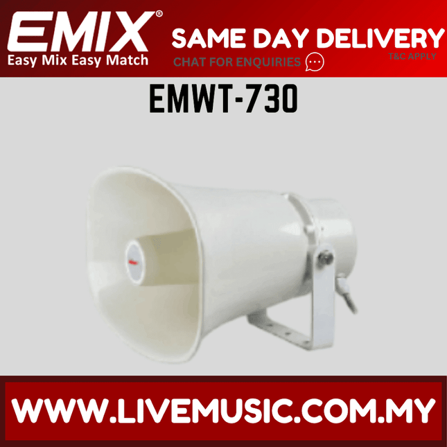 EMIX EMWT-730 30W Horn Speaker ( EMWT-730 / EMWT-730 )