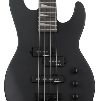 Jackson JS1X JS Series Concert Bass Minion Guitar, Amaranth Fretboard - Satin Black