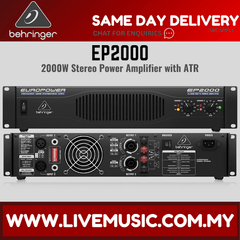 Black 2-channel rack power amplifier with vented front and rear control panel