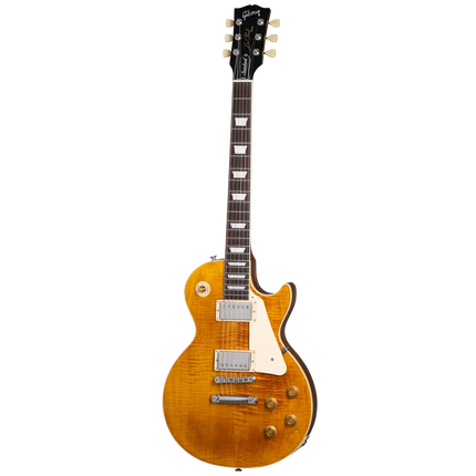 GIBSON LES PAUL STANDARD 50S FIGURED TOP ELECTRIC GUITAR - HONEY AMBER