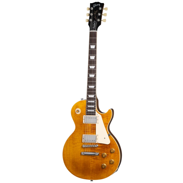 GIBSON LES PAUL STANDARD 50S FIGURED TOP ELECTRIC GUITAR - HONEY AMBER