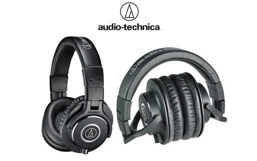 Audio Technica ATH-M40x Professional Studio Monitor Headphone - Black (Audio-Technica ATH M40X)
