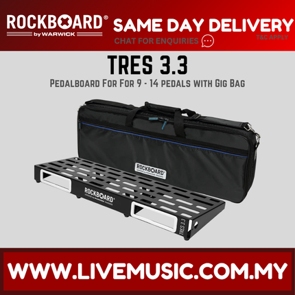 Rockboard by Warwick TRES 3.3 w/Gig Bag