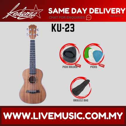 Kadenza KU-23 23 inch Concert Ukulele Guitar - Laminated Top ( KU23 KU 23 )