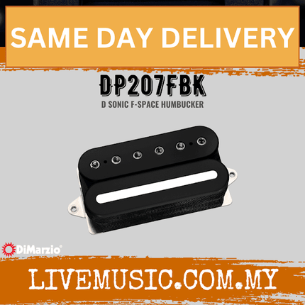 DiMarzio DP207FBK D-Sonic F-Spaced (DP207F BK/DP207F-BK)