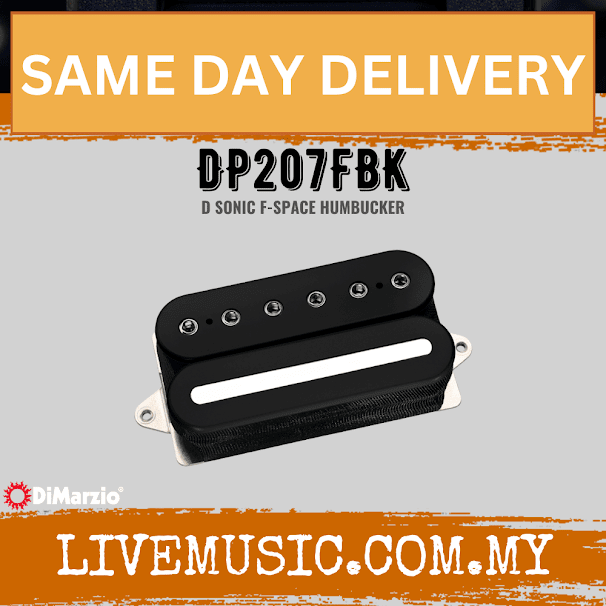 DiMarzio DP207FBK D-Sonic F-Spaced (DP207F BK/DP207F-BK)