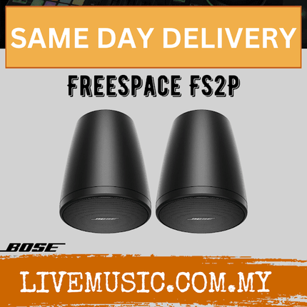 Bose FreeSpace FS2P Pendant-mount Loudspeaker - Black ( FS2P )