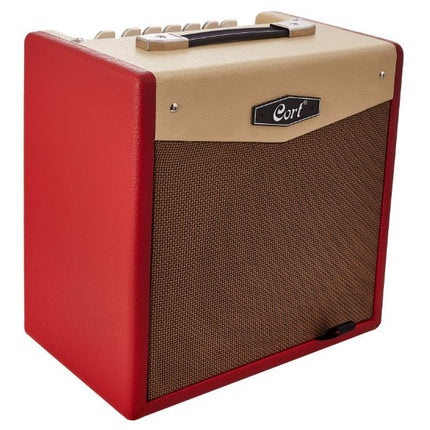 Cort CM15R-DR 15-Watt Electric Guitar Amplifier - Dark Red ( CM15R / CM15RDR)