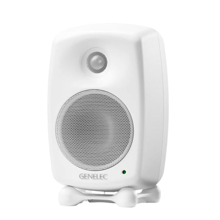 Genelec 8020D 4" 2-Way 50W Active Studio Monitor - Pair - White ( 8020-D 8020 D )