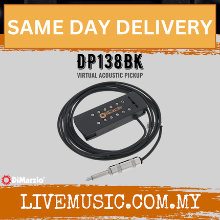 DiMarzio DP138BK Virtual Acoustic Soundhole Acoustic Pickup - Black (DP138)