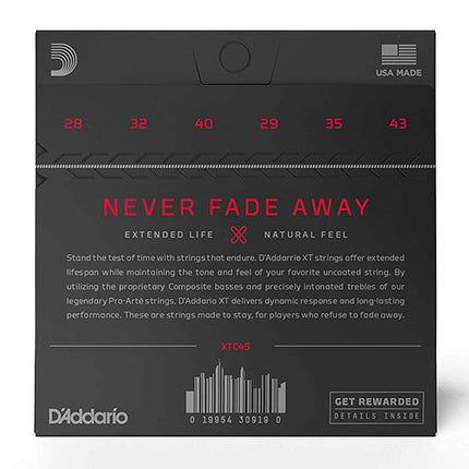 D'Addario XTC45 - XT Classical Strings, Normal Tension (Daddario)