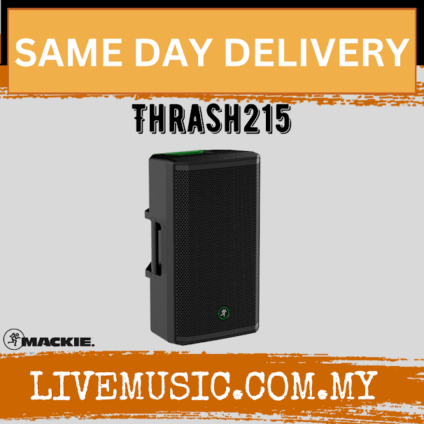 MACKIE THRASH 215 SERIES POWERED LOUDSPEAKERS ( THRASH-215 / THRASH215 )