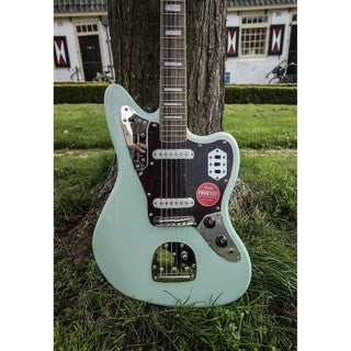 Squier Classic Vibe 70s Jaguar Electric Guitar, Laurel Fingerboard - Surf Green