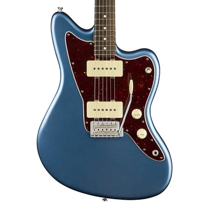 Fender American Performer Jazzmaster Electric Guitar, Rosewood Fretboard with Bag - Satin Lake Placid Blue