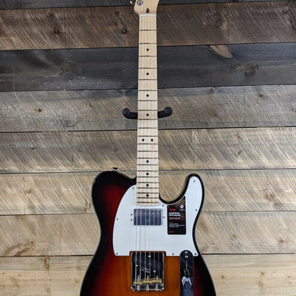 Fender American Performer HS Telecaster Electric Guitar, Maple Fretboard with Bag - 3-Tone Sunburst