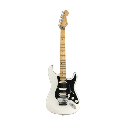 Fender Player HSS Floyd Rose Stratocaster Electric Guitar, Maple Fretboard - Polar White