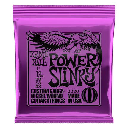 Ernie Ball 2220 Electric Guitar Strings Power Slinky Nickel Wound (11-48/EB2220)