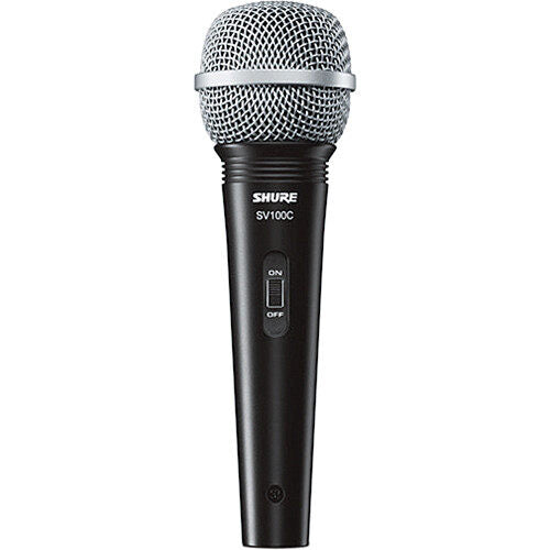 Shure SV100 Vocal Microphone with XLR to 1/4 inch Cable (SV-100 / SV 100)