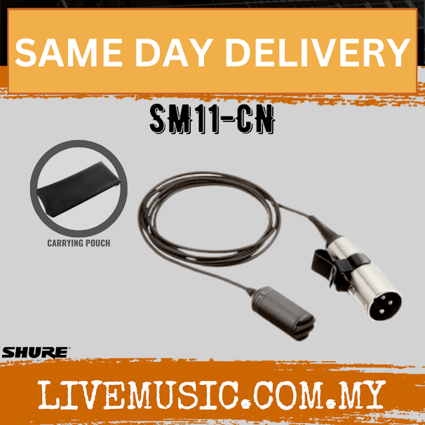 Shure SM11-CN Dynamic Lavalier Microphone ( SM11CN / SM11 CN )