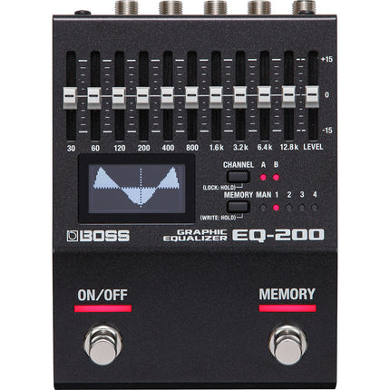 Boss EQ-200 Graphic Equalizer Pedal (EQ200)