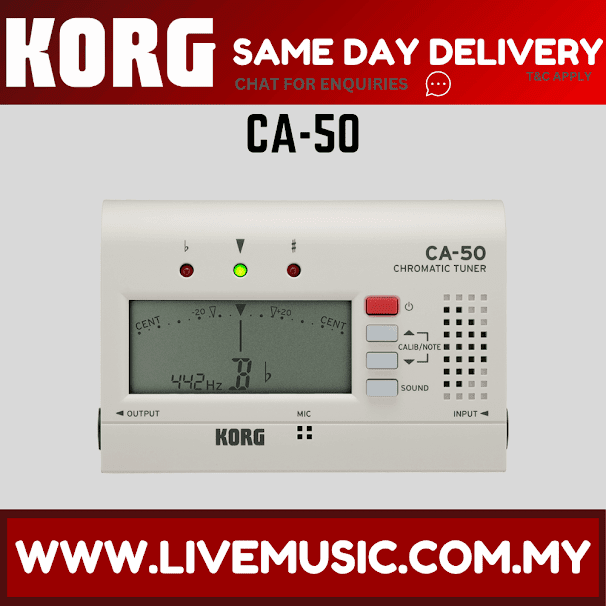 KORG CA50 Guitar Chromatic Tuner ( CA 50 / CA-50)