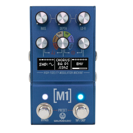Walrus Audio MAKO Series MKII M1 High-Fidelity Modulation Machine Guitar Effects Pedal