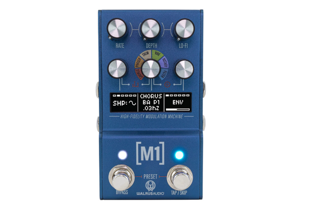 Walrus Audio MAKO Series MKII M1 High-Fidelity Modulation Machine Guitar Effects Pedal