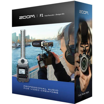 Zoom F1-SP Field Recorder And Shotgun Microphone Mic ( F1SP / F1 SP )