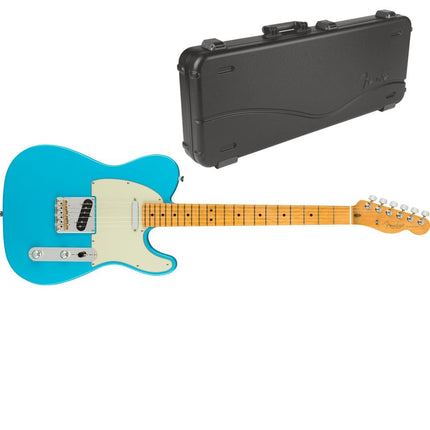 Fender American Professional II Telecaster Electric Guitar, Maple Fretboard - Miami Blue