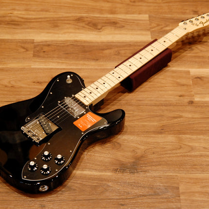 Fender Japan Traditional II 70s Telecaster Custom Electric Guitar, Maple Fretboard with Gig Bag - Black