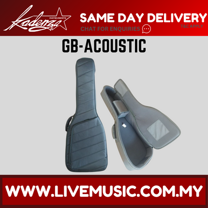 Kadenza GB-Acoustic 41" Acoustic Guitar Padding 25mm Gig Bag Case (GBAcoustic/GB Acoustic)