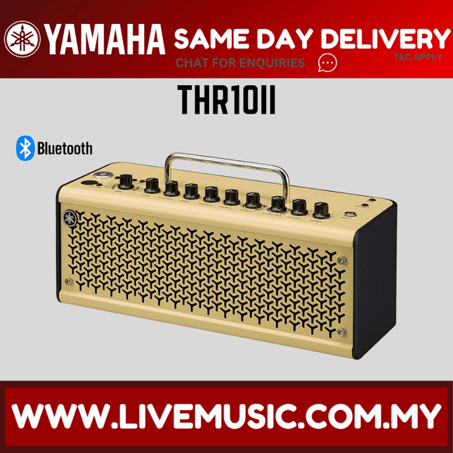 Yamaha THR10 II - 20-watt 2x3" Modeling Combo w/Bag ( THR10II )