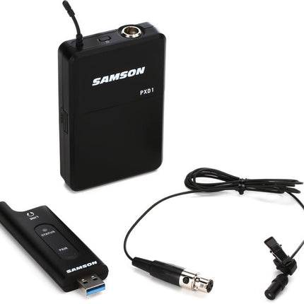 Samson Stage XPD2 Lavalier Presentation Digital Wireless System With USB Receiver (XPD 2/XPD-2)