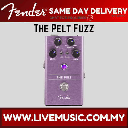 Fender The Pelt Fuzz Guitar Effects Pedal