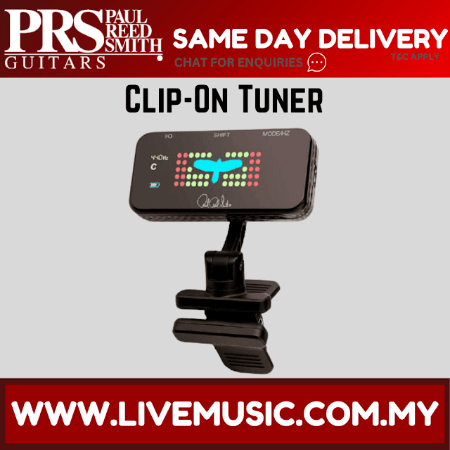PRS Clip-On Headstock Tuner