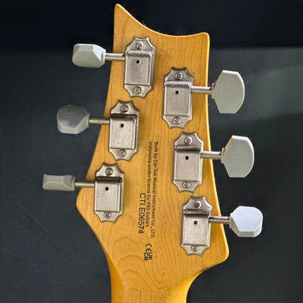 DISPLAY - PRS SE Silver Sky Electric Guitar, Moon White