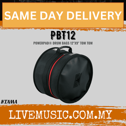 TAMA PBT12 POWERPAD Drum Bag 9x12inch Tom Tom ( PBT-12 / PBT 12 )